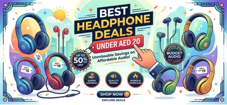Best Headphone Deals Under AED 20