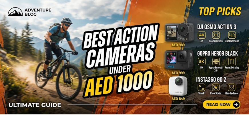 Best Action Cameras Under AED 1000