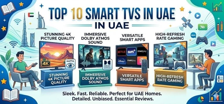 Top 10 Smart TVs in UAE 2026 – Best 4K, OLED & QLED TVs Ranked