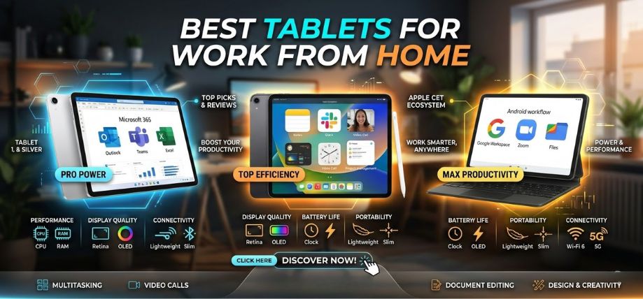 Best Tablets for Work From Home 