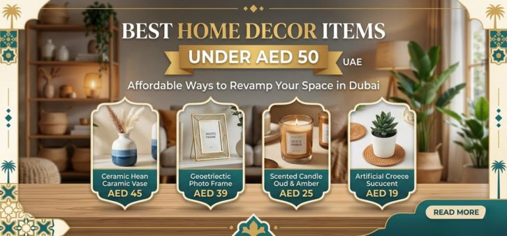 Best Home Decor Items Under AED 50