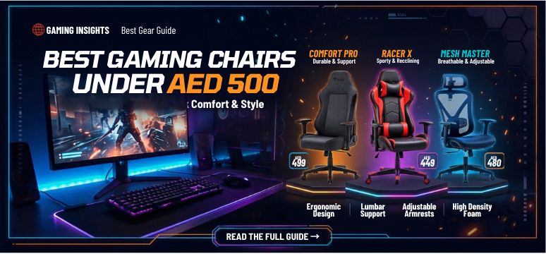 Best Gaming Chairs Under AED 500 