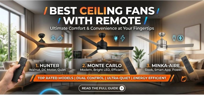 Best Ceiling Fans With Remote