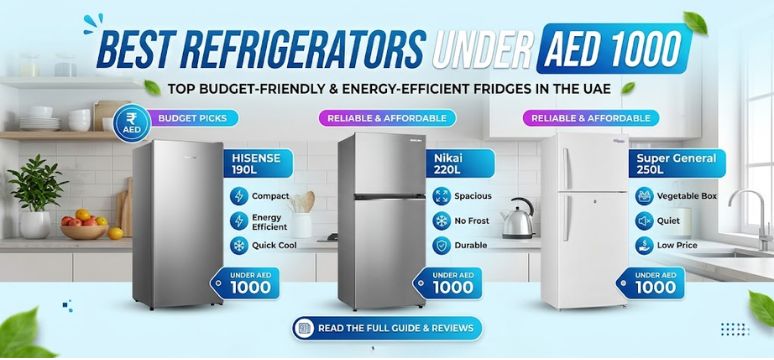 Best Refrigerators Under AED 1000