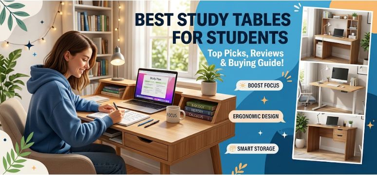 Best Study Tables for Students