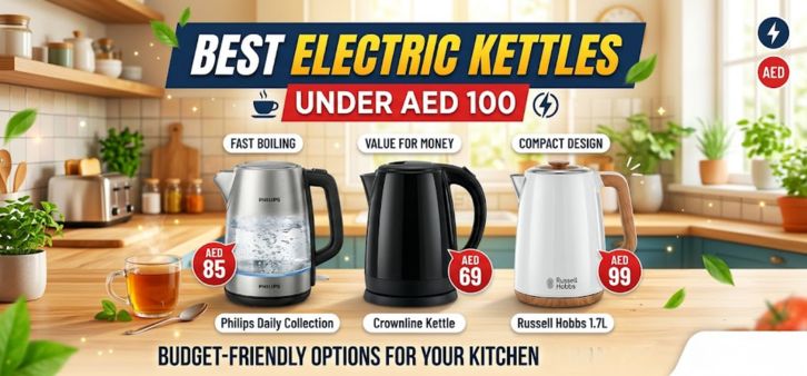 Best Electric Kettles Under AED 100
