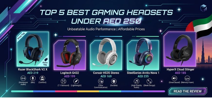 Best Gaming Headsets Under AED 250