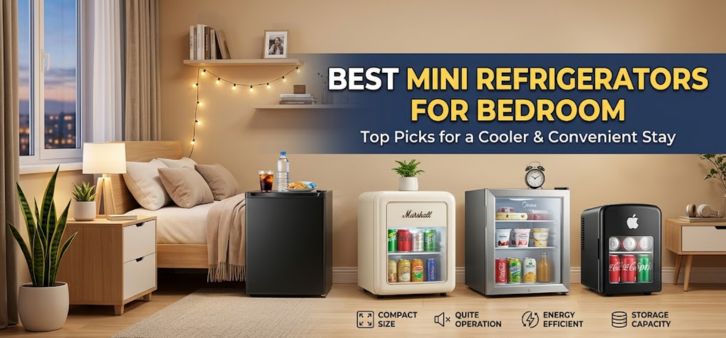 Best Mini Refrigerators for Bedroom