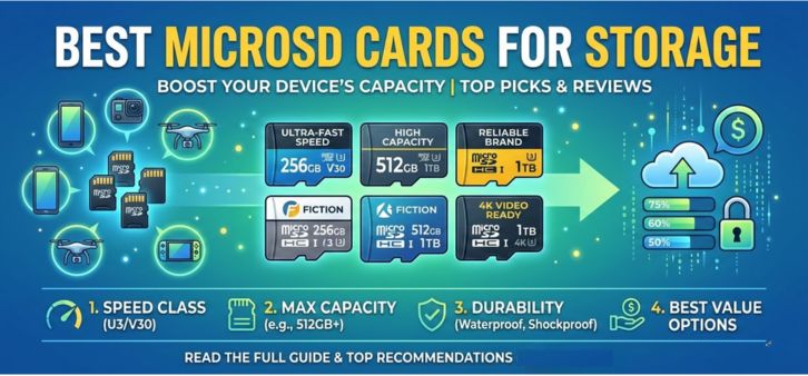 Best MicroSD Cards for Storage