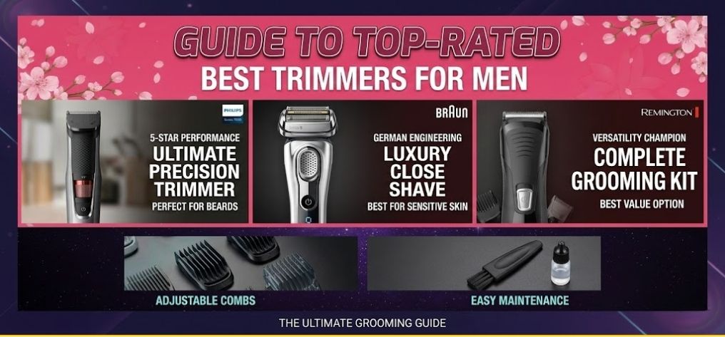 Best Trimmers for Men 2026