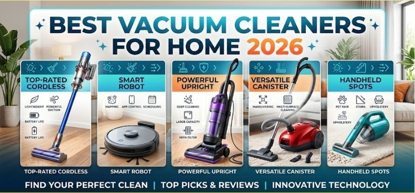 Best Vacuum Cleaners for Home 2026