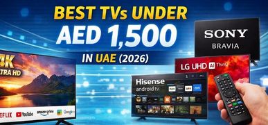 Best TVs Under AED 1,500 in UAE (2026) – Top 4K Smart TVs Compared