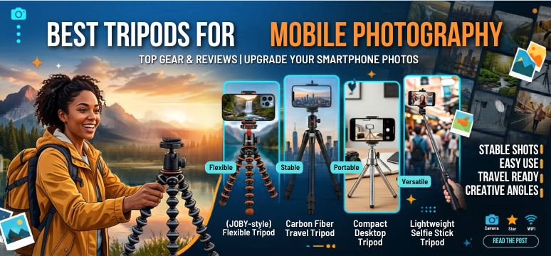 Best Tripods for Mobile Photography