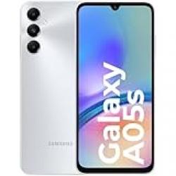 Samsung Galaxy A05s LTE, Android Smartphone, Dual SIM Mobile Phone, 4GB RAM, 64GB Storage, Silver (UAE Version)