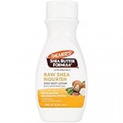 Palmer's Raw Shea Butter Formula Daily Body Lotion-48 Hrs Moisture-Revitalise Dry,Sensitive Skin-No Paraben,Sulphate,Dyes-Non Greasy-Non Sticky-Softens Skin & Reduces Skin Irritation-250ML
