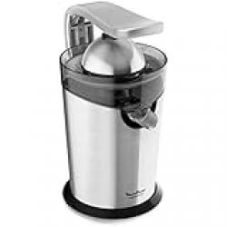 Moulinex PC700D Vitapress Pro Citrus Juicer, Stainless Steel, Black