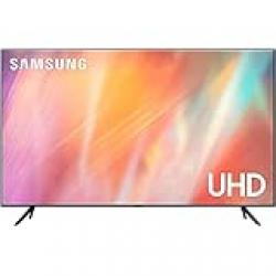 Samsung 55 Inch 4K Crystal UHD Smart LED TV With Built-In Receiver 2021 Model - UA55AU7000 - International Version