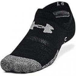 Under Armour Heatgear UltraLowTab 3 Pack Unisex Socks, Black,Size XL