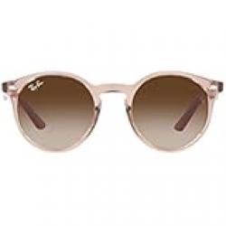 Ray-Ban Unisex Kids 0Rj9064S Sunglasses, Transparent Brown/Brown Gradient, 44 Mm