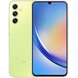 Samsung Galaxy A34 Dual-SIM 256GB ROM + 8GB RAM (Only GSM | No CDMA) Factory Unlocked 5G Smartphone (Awesome Lime) - International Version
