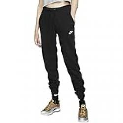 Nike Nsw Essential Fleece Mr Pants, Womens, Size S , Black/White