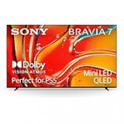 Sony BRAVIA 7 65 Inch, Mini LED XR QLED, Perfectly balanced for movies, PS5 gaming & sports, 4K HDR Smart TV, Google TV), 2024 UAE Model