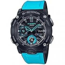 G-Shock Men's Casio Carbon Core Guard Blue Resin Band Watch GA2000-1A2