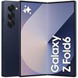 Samsung Galaxy Z Fold6 AI Phone, 12GB RAM, 256GB Storage, Navy, Android Smartphone, 50MP Camera, Big Screen, Multi-tasking, S Pen, Long Battery Life, UAE Version