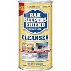 Bar Keepers Friend Powdered Cleanser 12-Ounces (1-Pack) (Packaging May Vary)