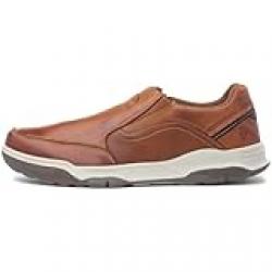 Hush Puppies Men's Fletcher Moccasin, Tan, 9 UK