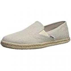 TOMS Women's Redondo Loafer Flat natural crosshatch jacquard 6.5 B US, 37 EU