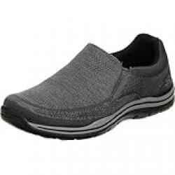 Skechers Expected Gomel Slip-On Loafer for men, Grey, 45.5 EU