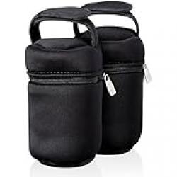 Tommee Tippee Closer To Nature Insulated Bottle Bag, 2 Pieces (Pack Of 1)