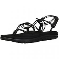 Teva Women's Voya Infinity Sandal Black 6, 37 EU