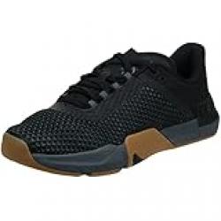 Under Armour TriBase Reign 4 Men's Laced Shoes, Black/Pitch Gray/Black, 42 EU