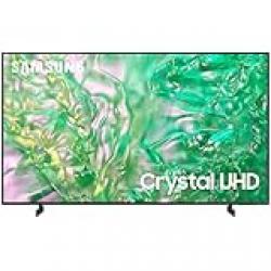 Samsung 85 Inch Crystal UHD TV, DU8000, 4K, Dynamic Crystal Color, AirSlim Design, Samsung Knox Security, Samsung TV Plus, Tizen Smart TV, UA85DU8000UXZN (2024 - UAE Version)