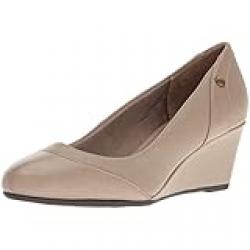 LifeStride Women's Dreams Wedge Pump Stone, 37.5 EU