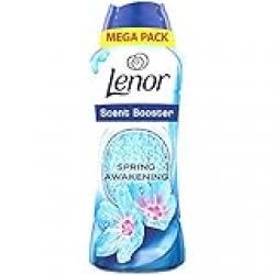 Lenor In-Wash Laundry Scent Booster Beads, 570g, Spring Awakening, Floral Scent, A Boost Of Freshness For Up To 12 Weeks In Storage