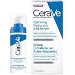 CeraVe Hydrating Hyaluronic Acid Serum | 30ml/1oz | Day & Night Facial Serum with Hyaluronic acid | For All Skin Types