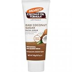 Palmer's Coconut Oil Formula Sugar Facial Scrub-Vitamin E-Polishes, Exfoliates & Softens skin-Brighter Fresher Complexion,Hypoallergenic-No Paraben, Sulphate,Dyes, Mineral Oil-90g