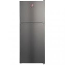 Hoover 386 Liters Top Mount Dual Inverter Refrigerator, Reversible Door, Fast Cooling, Ice Maker, Bottle Rack, 1 Year Manufacturer & 10-Year Warranty on Inverter Compressor 50/60 Hz - HTR-M386-S