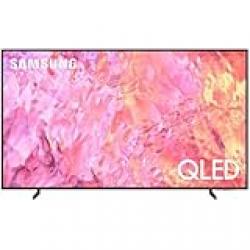 SAMSUNG 65 Inch TV Quantum Processor Lite 4K QLED QA65Q60CAUXEG, New Edition - Black, Bluetooth, Wi-Fi, HDMI