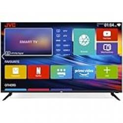 JVC 50 Inch 4k UHD Smart TV Android Official With Google Assistant, Google Play, Netflix, YouTube, Wi-Fi Color Black Model LT50N7105-1 Years Full Warranty.