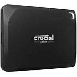 Crucial X10 Pro 1TB Portable SSD - Up to 2100MB/s Read, 2000MB/s Write -Water and dust Resistant, PC and Mac, with Mylio Photos+ Offer - USB 3.2 External Solid State Drive - CT1000X10PROSSD902