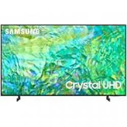 Samsung 50 Inch 4K LED HDR Crystal UHD Crystal Processor Airslim Dynamic Crystal Color UA50CU8000UXZN - 1 Year Warranty (2023 Model - UAE Version)