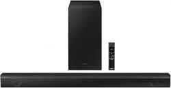 Samsung B-series Soundbar, B550, 2.1 ch, Subwoofer, Dolby Audio/DTS Virtual:X, Bass Boost, Adaptive Sound Lite, HW-B550/ZN (2022 - UAE Version)
