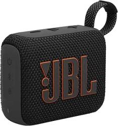 JBL GO 4  Ultra-Portable Bluetooth Speaker with AURACAST, Powerful Sound, 15H Playtime & Sleek Design, JBLGO4BLK, Black