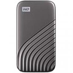 Wd 2Tb My Passport Ssd Portable External Solid State Drive, Gray, Sturdy And Blazing Fast, Password Protection With Hardware Encryption - Wdbagf0020Bgy-Wesn