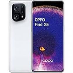 OPPO Find X5 5G Dual-SIM 256GB + 8GB RAM Factory Unlocked Android Smartphone (White)