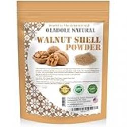 Oladole Natural Walnut Shell Powder - 100g | Improves Skin Health, Exfoliate, Reduce Acne & Red Spots, Removes Impurities, Excessive Oil, Sebum, Radiant Soft Skin |100% Pure & Natural
